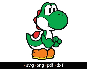 ヨッシー - #1 svg、png、pdf、dxf - Etsy 日本