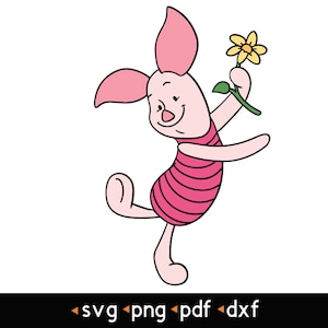 Piglet- #11 svg, png, pdf, dxf