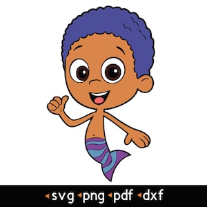 Bubble Guppies (Goby)- #1 svg, png, pdf, dxf