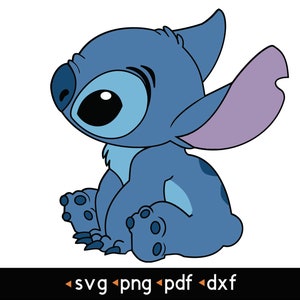 Stitch- #8 svg, png, pdf, dxf