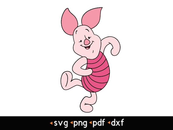 Piglet 2 Svg Png Pdf Dxf | Etsy