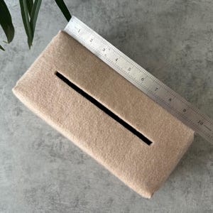 Felt Tissue Box Cover: Scandinavian Style Napkin Holder