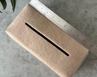 Felt Tissue Box Cover: Scandinavian Style Napkin Holder