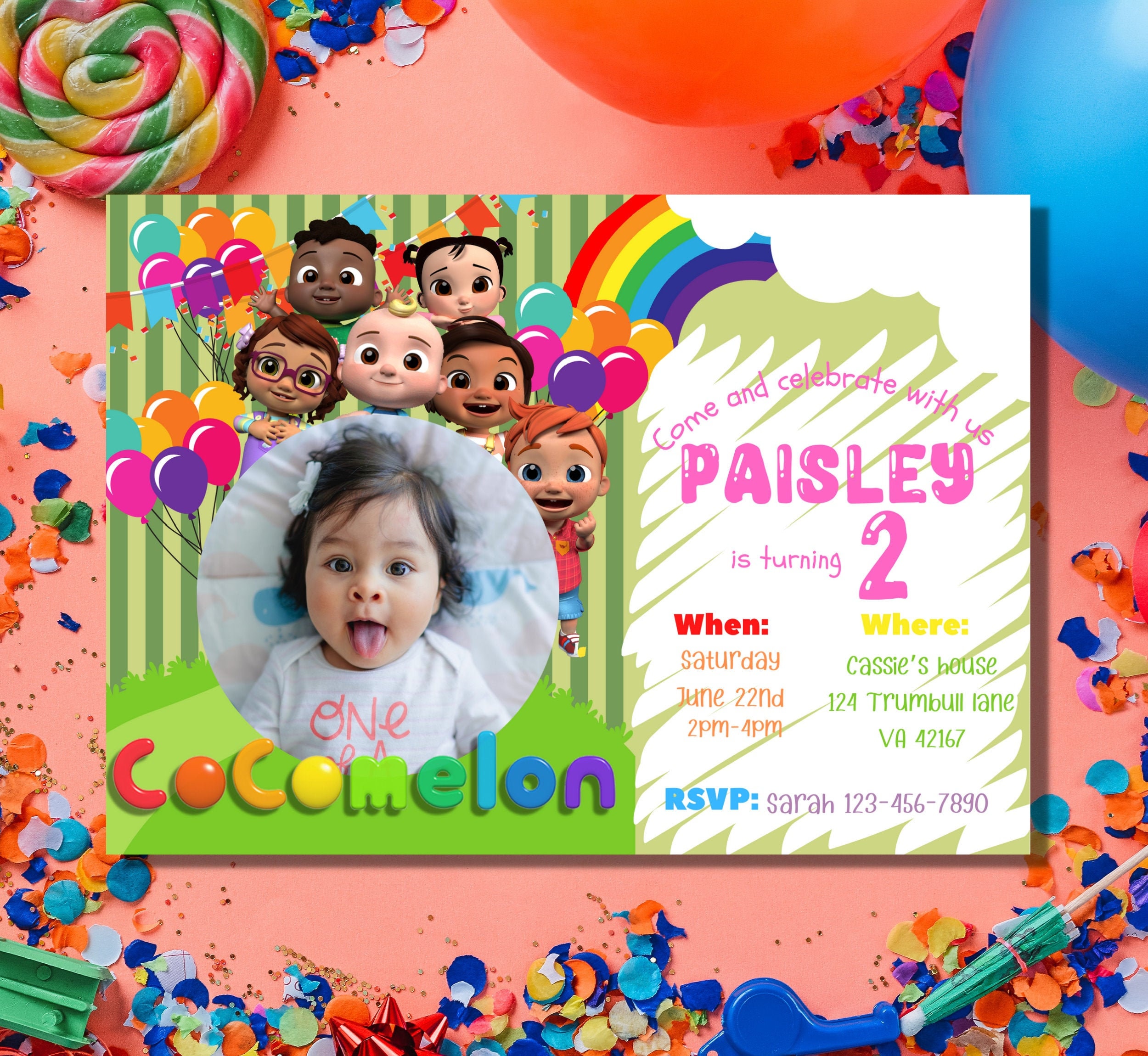 Digital Party Shipped Birthday Printed Digital Party Shipped Birthday Printed