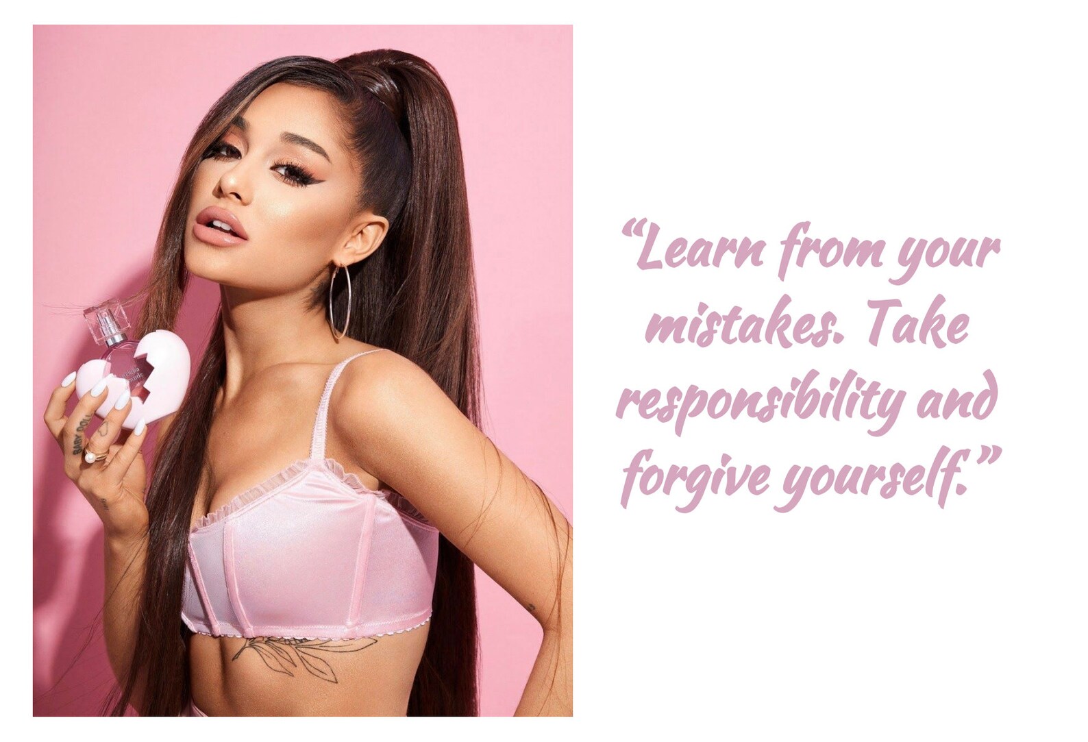 Ariana Grande 2021 Calendar with Quotes Digital | Etsy