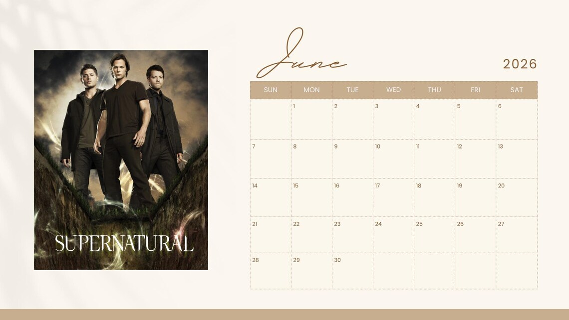 2026 Supernatural Digital Calendar PDF Etsy 2026-supernatural-digital-calendar-pdf-etsy