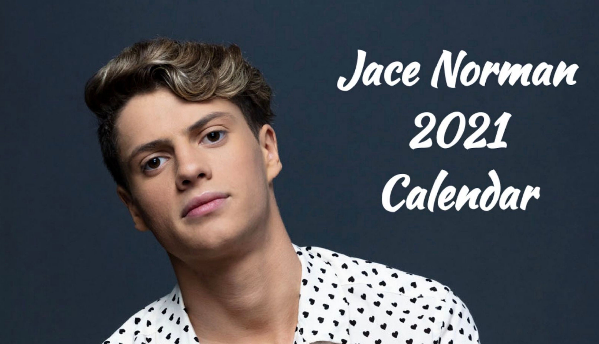 Jace Norman 2021 Calendar with Quotes Digital Etsy