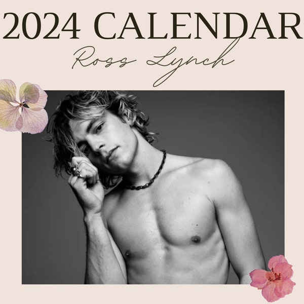 2024 Ross Lynch Digital Calendar | R5 | Driver Era | Austin & Ally | Digital Download