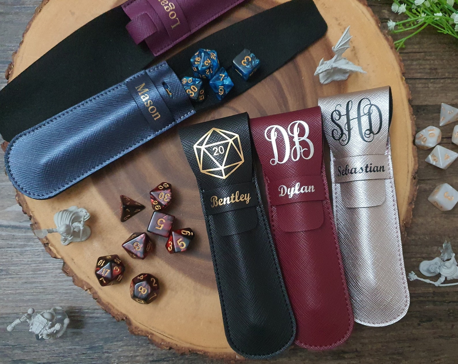 Personalized Dnd Dice Holder Dnd Dice Storage Dnd Gift Dnd Etsy