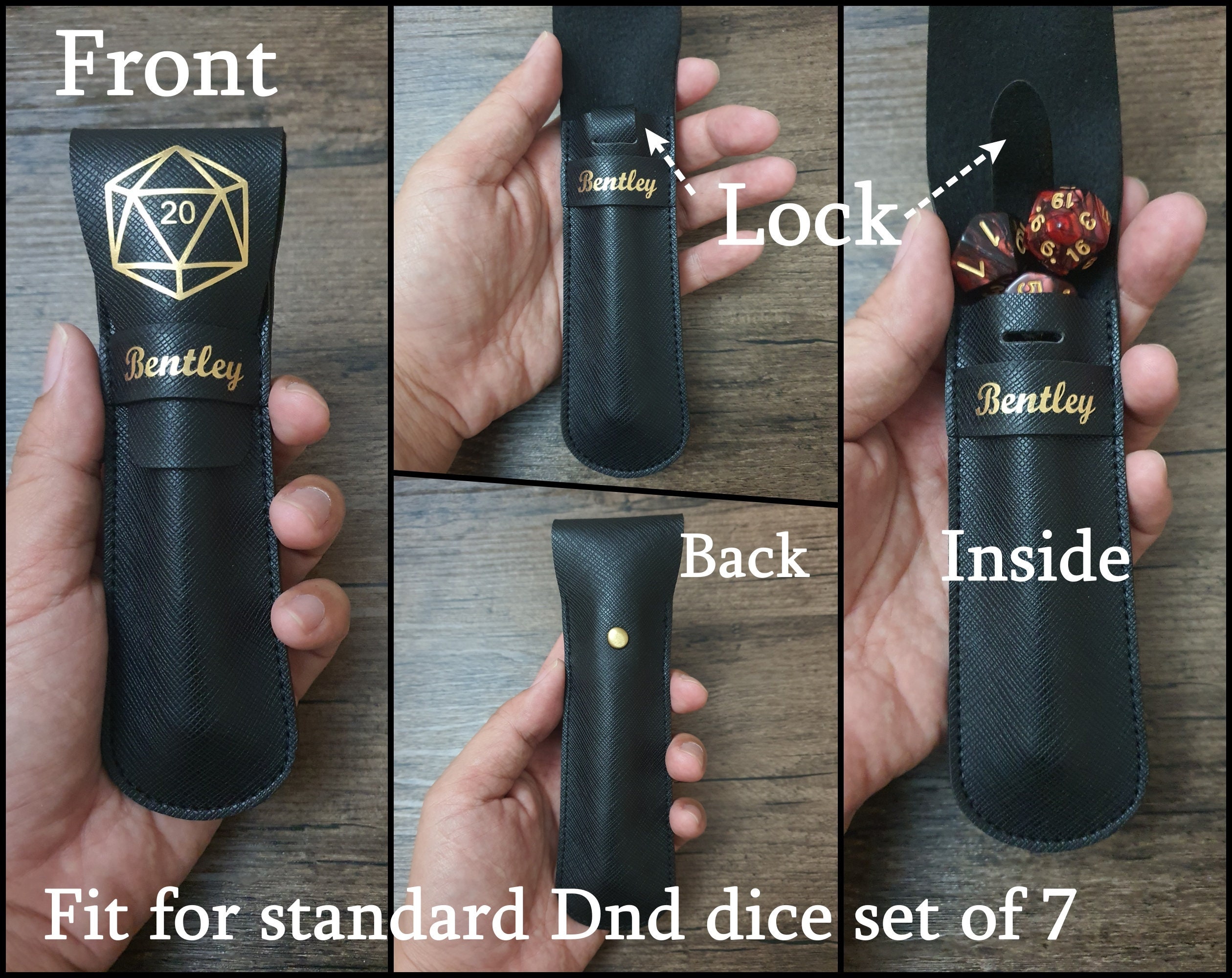 Personalized Dnd Dice Holder Dnd Dice Storage Dnd Gift Dnd Etsy