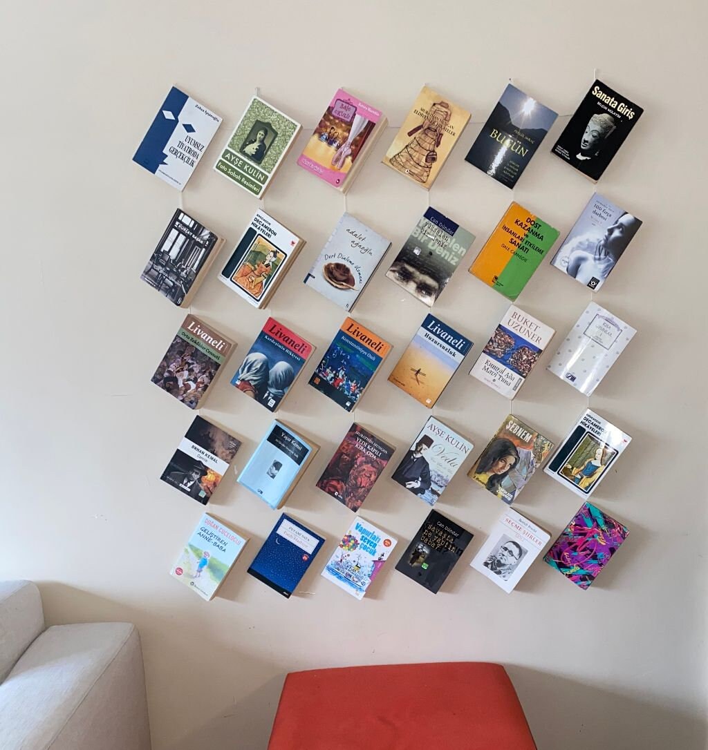 Libros de pared estantería librería decoración de la pared | Etsy