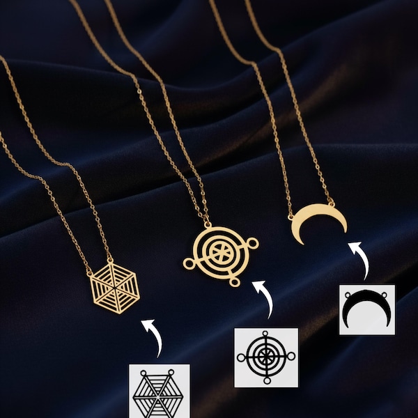 Custom Shape Necklace, Custom Character Necklace, Personalized Drawing Pendant, Custom Silhouette, Custom Logo Jewelry, Figure Necklace