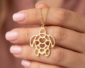 Turtle Totem Necklace, Symbol of Longevity, Good Luck Charm, Wisdom Pendant, Patience Symbol, Spiritual Animal Jewelry, Protection Amulet