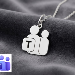 Custom Shape Jewelry from Photo, Personalized Pet Portrait Jewelry, Custom Anime Character Necklace, Custom Logo Pendant, Anime Necklace image 6
