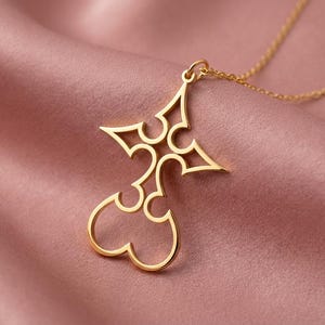 Collar de Kingdom Hearts Nobody, símbolo de la Organización XIII, colgante de Roxas, joyería de jugador, amuleto de videojuego de plata, accesorio de cosplay imagen 1