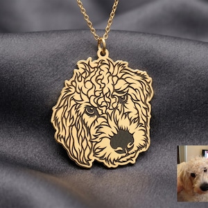 Custom Shape Jewelry from Photo, Personalized Pet Portrait Jewelry, Custom Anime Character Necklace, Custom Logo Pendant, Anime Necklace image 5