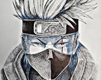 Pencil Art Anime Etsy Pencil Art Anime Etsy