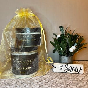 The Little Troy ~ Sugar Scrub & Body Butter Gift Set