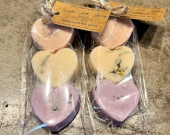 Heart Shaped Mini Soaps