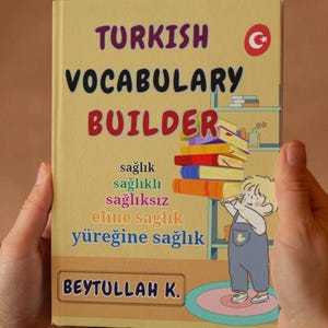 Lär dig turkiska ordförråd i PDF-format | Digital nedladdning