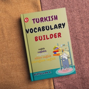 Learn Turkish Vocabulary PDF | Digital Download