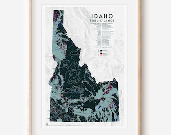 Idaho Public Lands Map