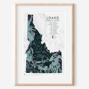 Idaho Public Lands Map