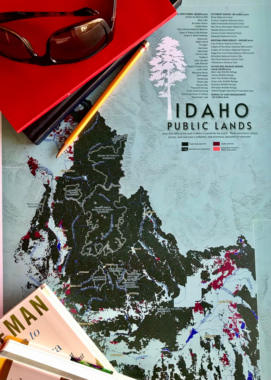 Idaho Public Lands Map Idaho map - Il 1140xN.2937033785 Of1k