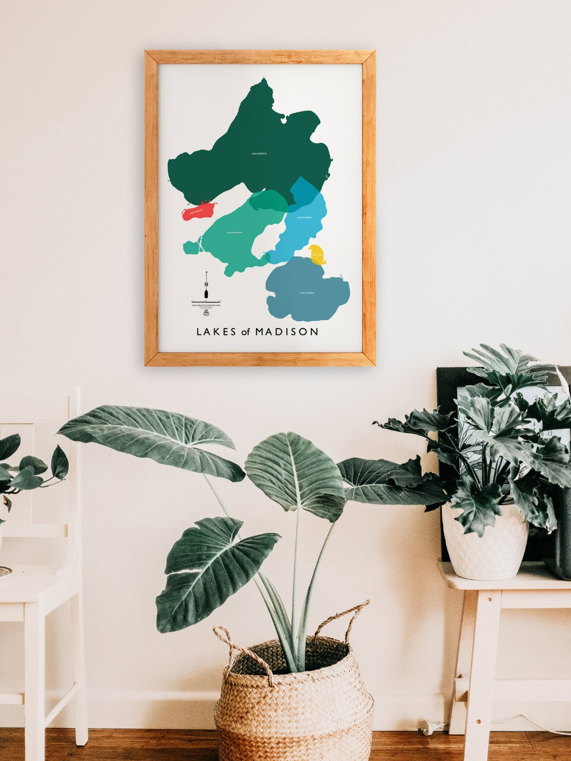 Madison Lakes Map - Etsy