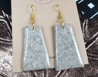 Clay Earrings For Women Aphra Statement Earrings 18k Gold Plated Polymer Clay Handmade Blue Copper White Summer Beach Jewelry Earrings Drv Rennrutschen Com