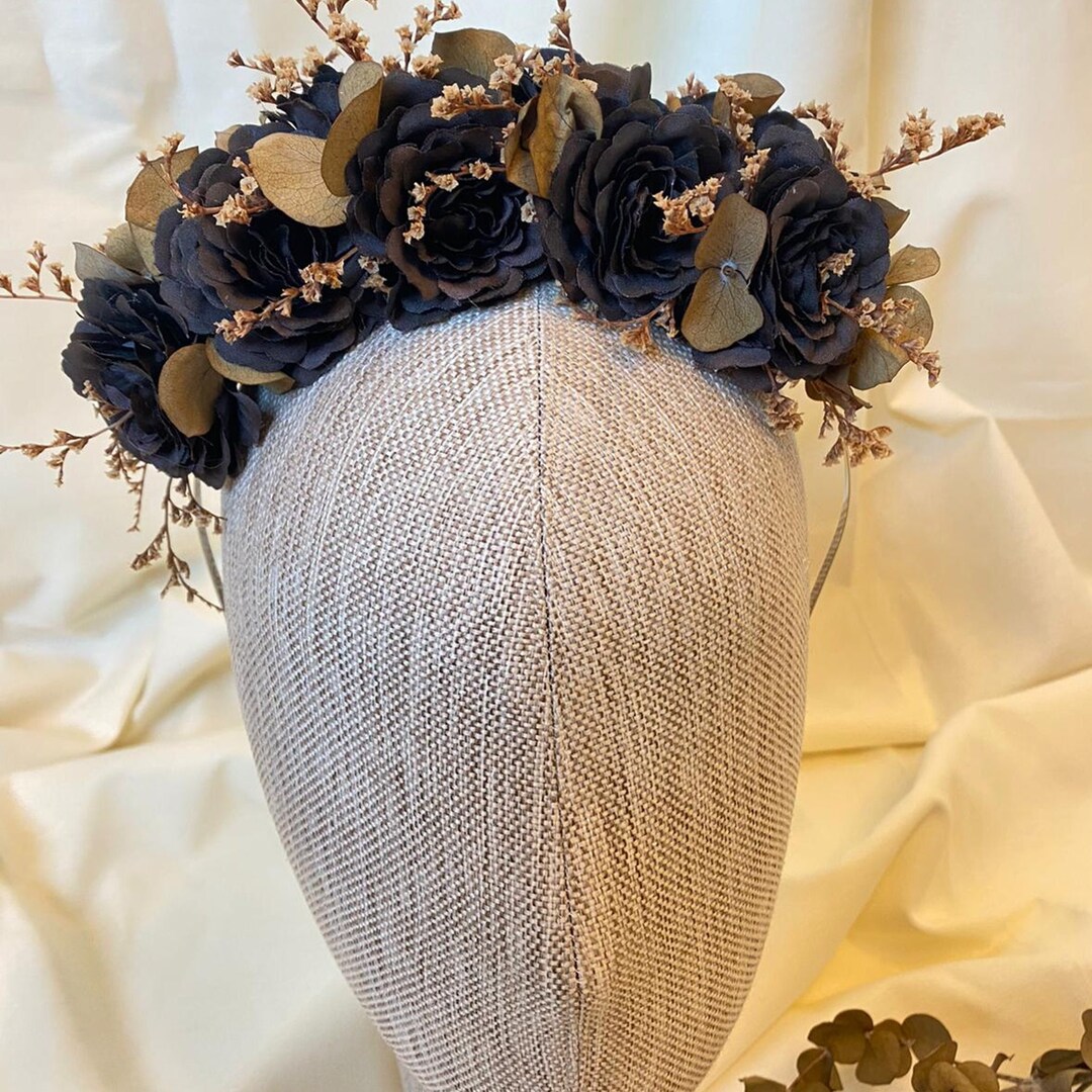 Halloween Crown, Halloween Accessory, Bohemian Crown, Gothic Crown ...