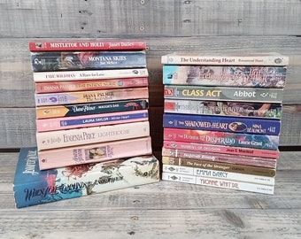 Lot of 21 Vintage Romance Novels Paperback and Hardcover Wilde Price Carson