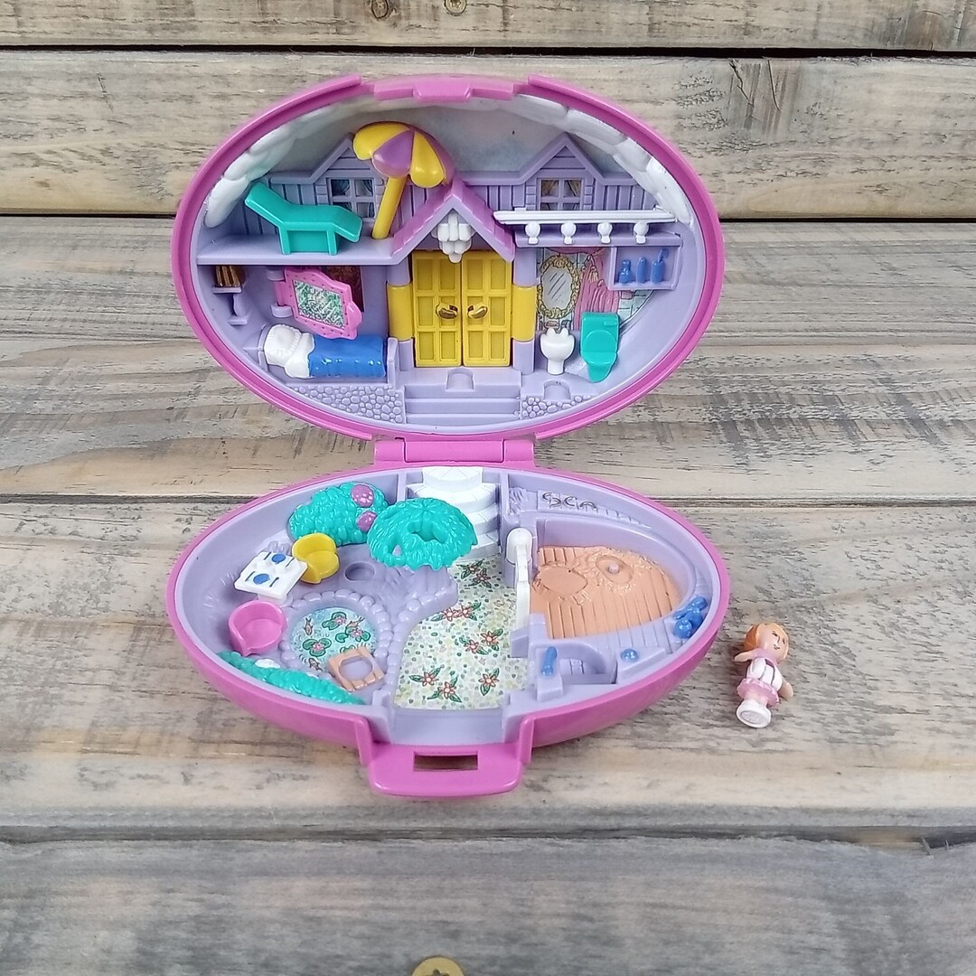 Super fin Polly Pocket Palomino Pony Bluebird t.. | Köp på