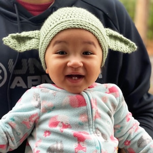 Bonnet bébé yoda hotsell