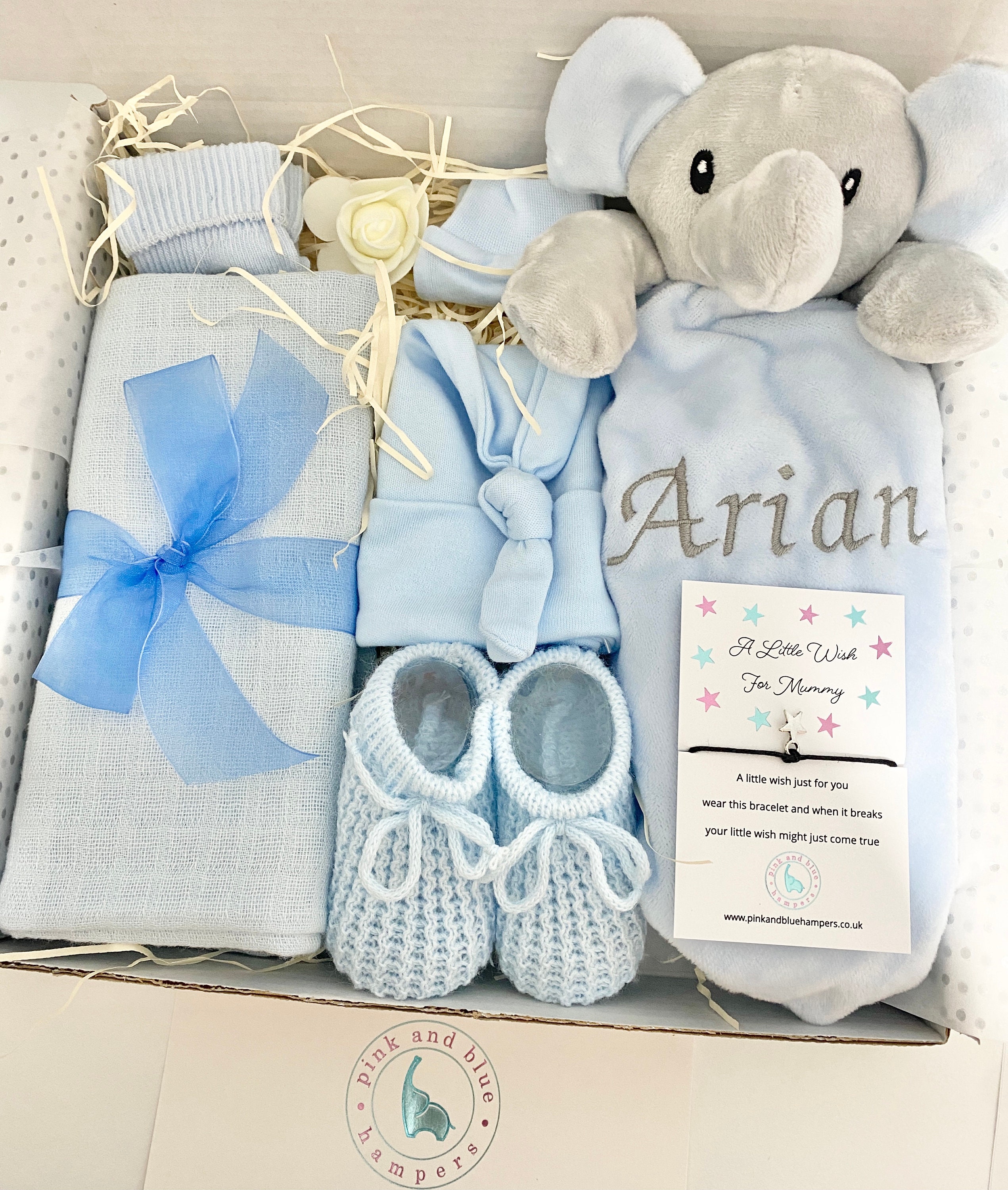 Personalised Baby Boy Gift Set New Baby Gift Baby Shower Etsy UK