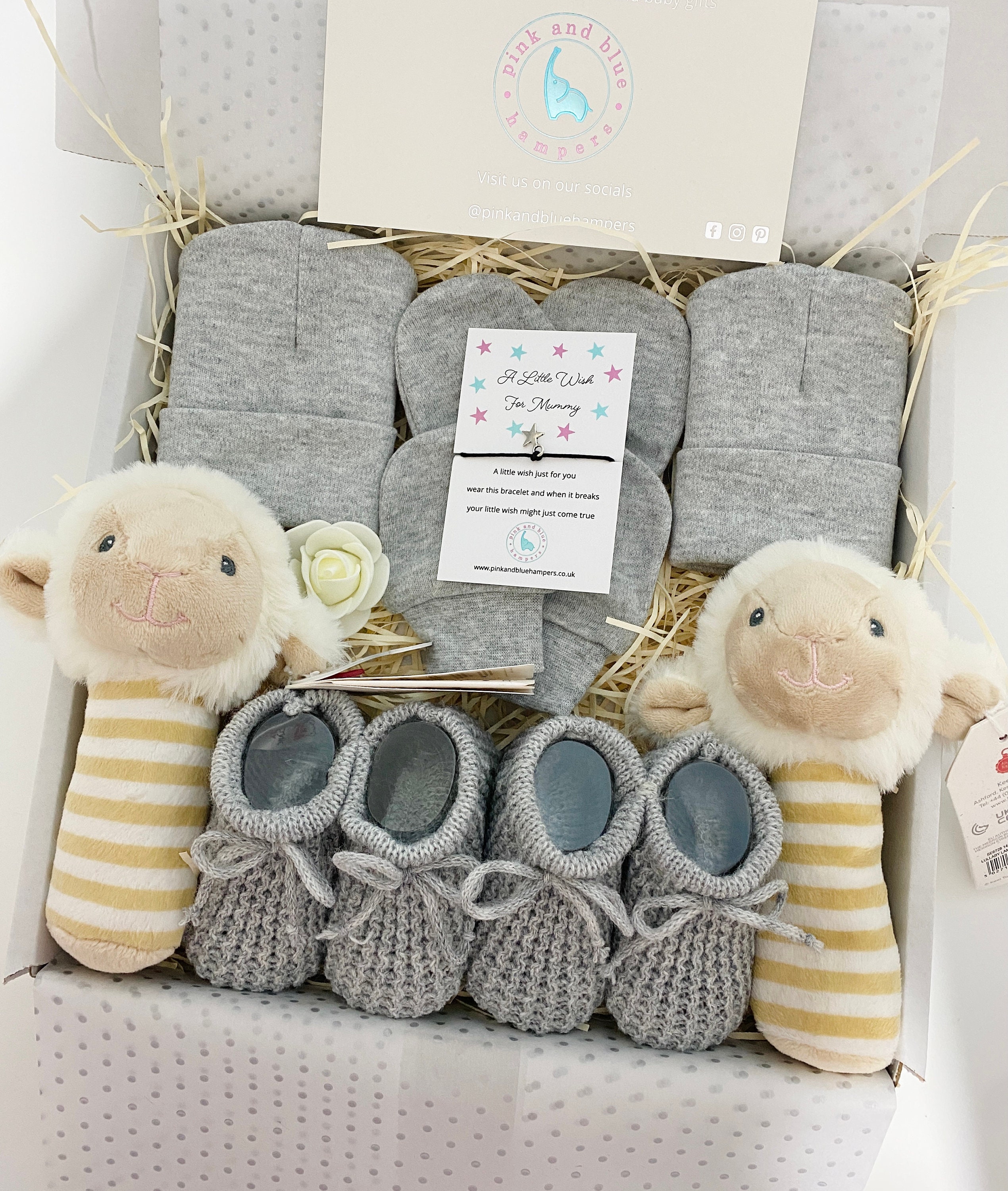 Sweet Twin Unisex Baby Gift Set Twin Gift Set Twin Baby - Etsy UK