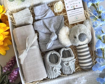 Gorgeous Animal Baby Gift Set, New Baby Gift, Baby Shower Gift, Baby Boy Gift, Baby Girl Gift, Pregnancy Gift, Baby Gift Box, Baby Hamper