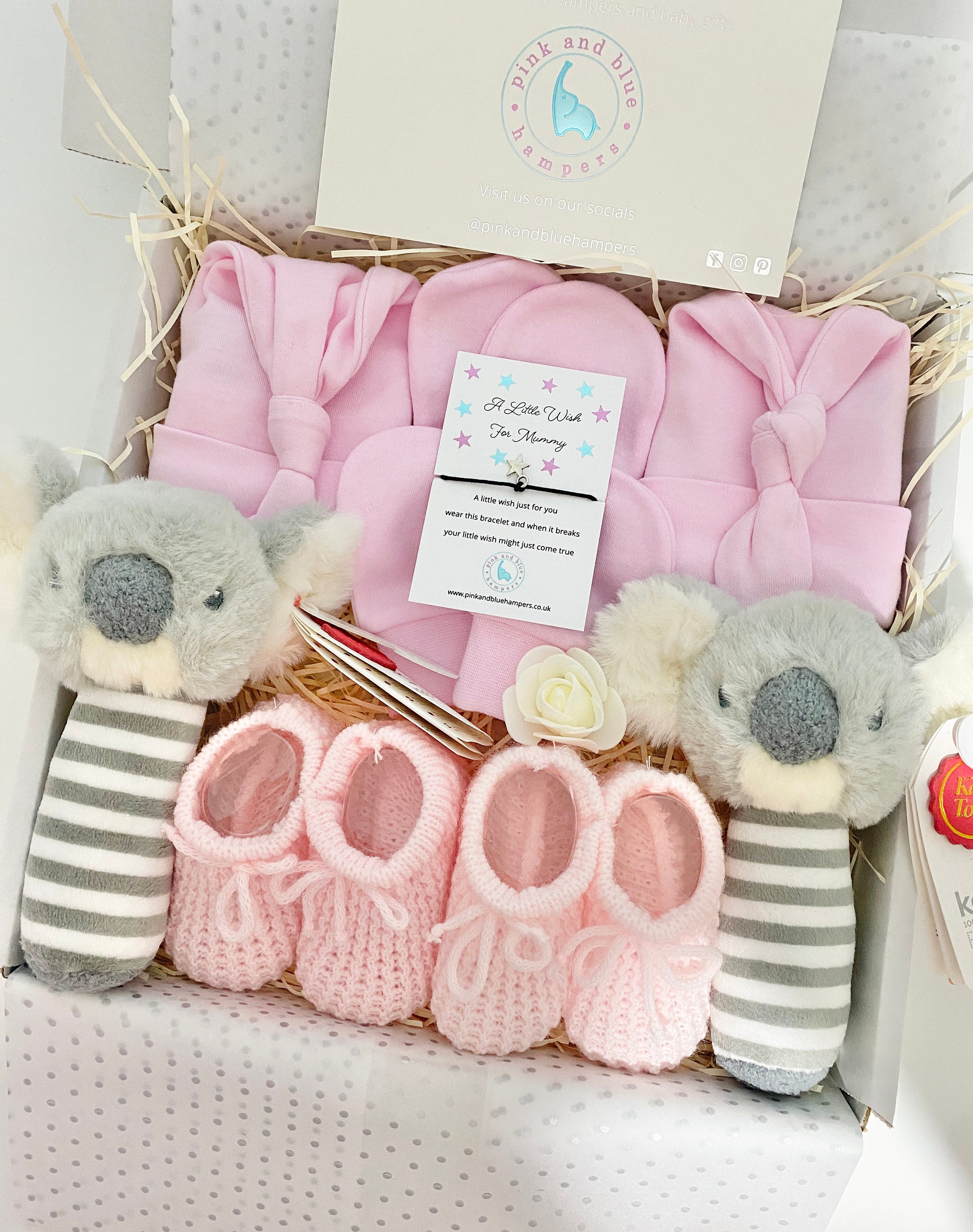 Beautiful Twin Girls Baby Gift Set Twin Gift Set Twin Baby - Etsy UK