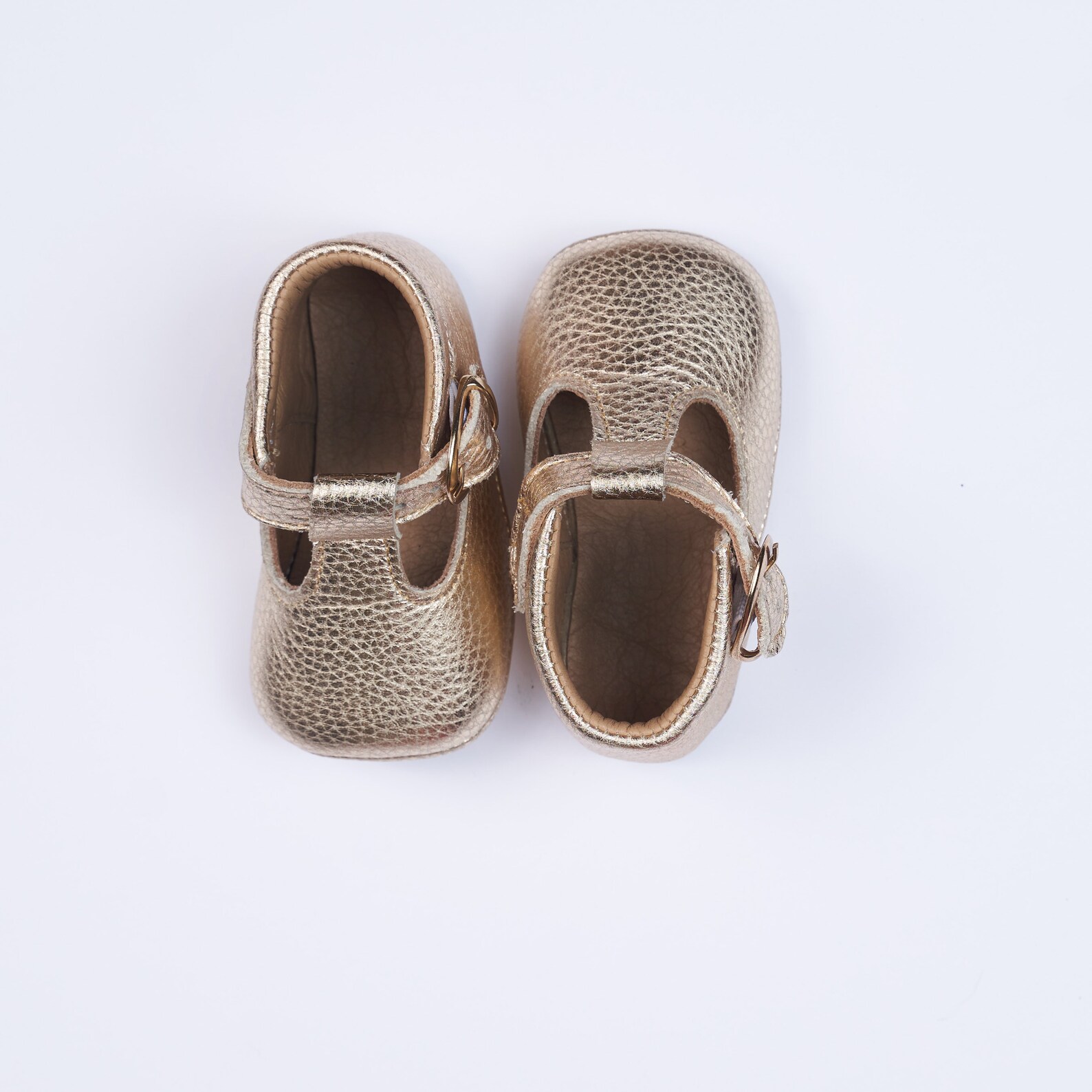 T-bar Baby Shoes Gold T-bar Infant Shoes Gold T-bar Infant | Etsy
