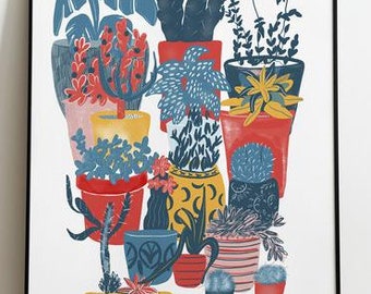 Dessin Cactus Etsy Dessin Cactus Etsy