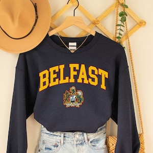 Belfast Sweatshirt, Belfast Tee, Ireland shirt, Belfast Tee, Belfast Ireland, Irish Shirt, St. Patrick&#39;s Day Shirt, St. Patrick&#39;s Day