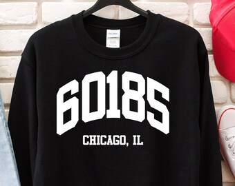 Zip Code Sweatshirt,Zip Code T-Shirt, Chicago Zip Code Shirt, Personalized Woman's Shirt, Personalized Tee, Cute T-Shirt, Hometown