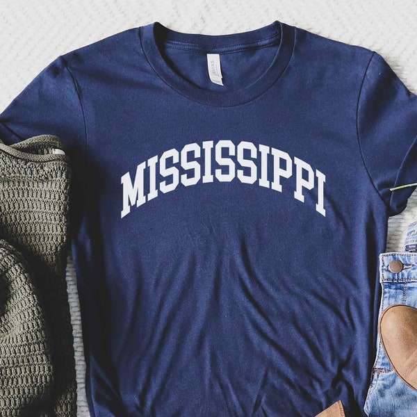 Mississippi Tee,Mississippi Shirt, Mississippi State Shirt, Mississippi Home Tee, Mississippi Map TShirt, Mississippi Travel