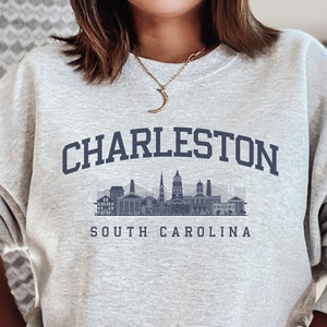 Charleston Sweatshirt,Charleston Shirt, South Carolina Gifts, Bachelorette Trip Shirts, Charleston Souvenir, SC