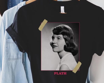 Sylvia Plath shirt, literary shirt, poetry gift, Sylvia Plath, Sylvia Plath Print, Feminist Shirt, Feminist Gift, Feminist Tshirt, Literary