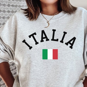 Italia Sweatshirt,Italy Shirt, Italy T-Shirt, Italy Tee, National shirt, National T-Shirt, Italy Country Flag sweathirt, Italian Pride