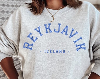 Sudadera de Reikiavik, Reikiavik Islandia, camiseta de Islandia, regalo divertido de Islandia, Islandia te llama, regalo de Reikiavik, camiseta de Reikiavik, Reikiavik