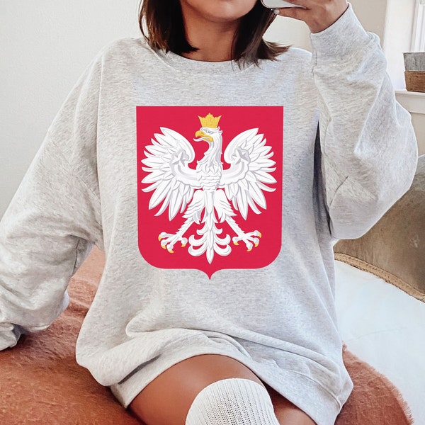 Poland Sweatshirt, Poland tshirt, Koszulka Polska Euro Polish Poland Football World Cup Kibic T-shirt