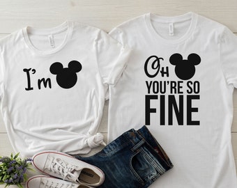 Matching Disney Couples, Minnie and Mickey Tees, Epcot Disney tees,Disney anniversary,  Disney couples, Disney matching, couple matching,