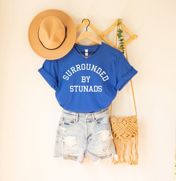 Surrounded by stunads Tee,Italian Phrases TShirt, Italy Gifts, Italy Shirt Women, Funny Italian Shirt, Italy Travel Shirt,